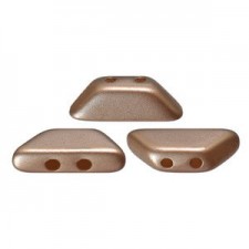 Les perles par Puca® Tinos beads Pastel Light Brown Coco 02010/25005